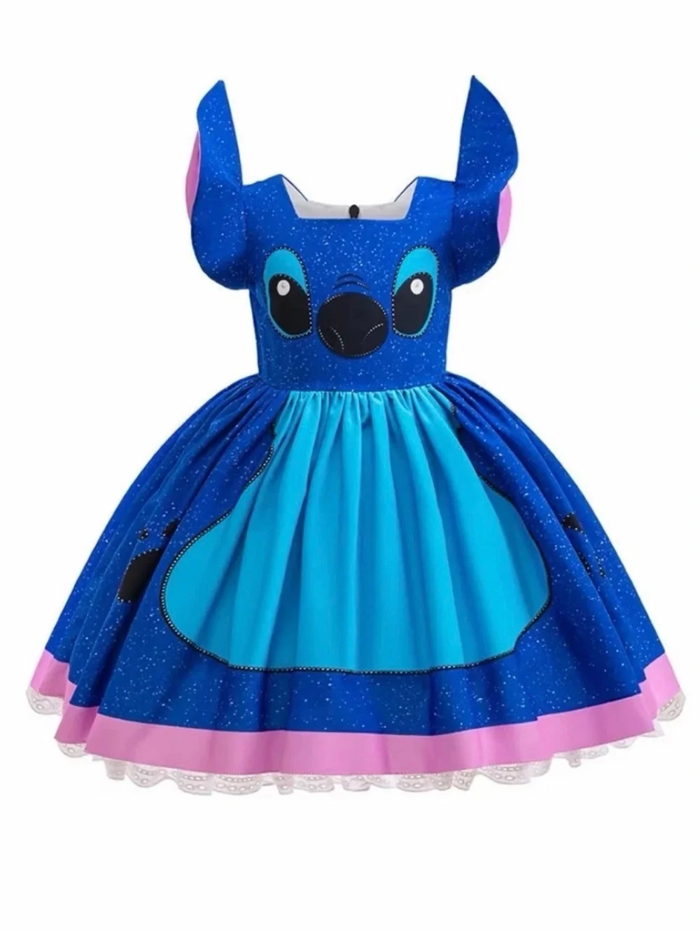 LILO & STITCH PRINCESS DRESS FOR LITTLE GIRLS